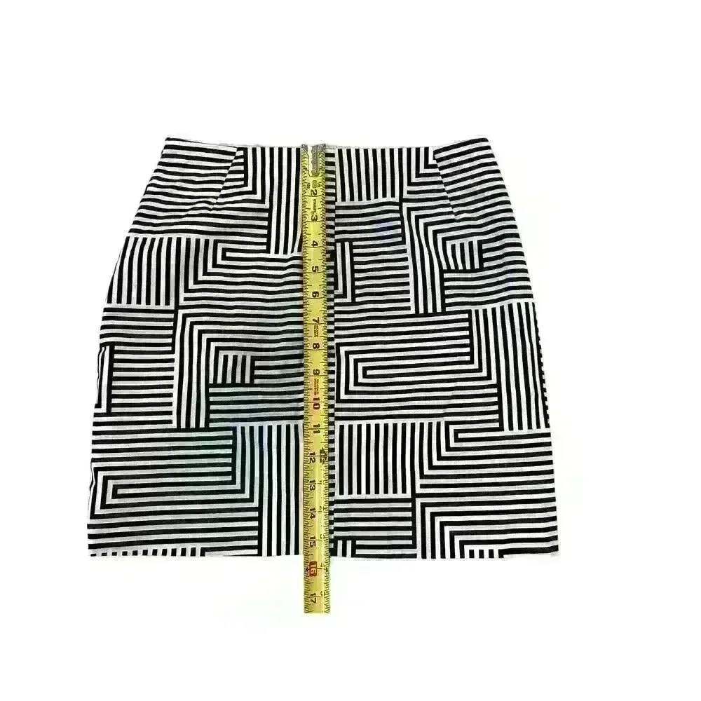 KATE SPADE SATURDAY GEOMETRIC MINI SKIRT SIZE S